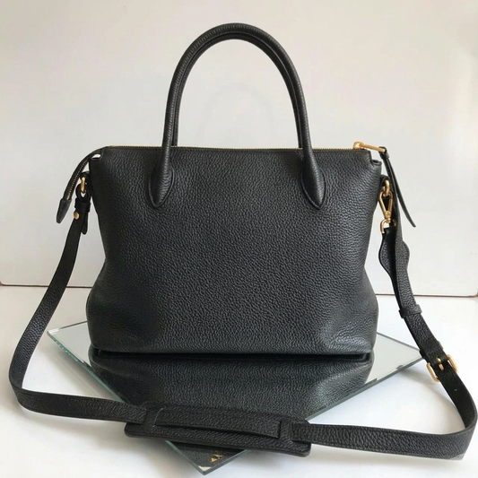Bag Prad Black Ita Leather