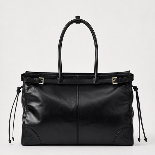 Bag Prad Bonni Buck Leather Black